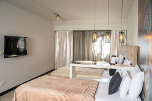 TV a/nebo společenská místnost v ubytování Akacija Luxury Suites