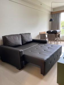 Zona de estar de Park Veredas - Flat Excepcional, com mobília de alto padrão