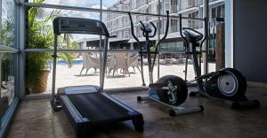 Fitness centrum a/nebo fitness zařízení v ubytování Radisson Hotel Paramaribo