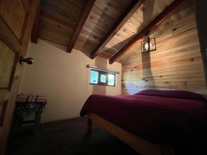 Voodi või voodid majutusasutuse Mazamitla - Cabaña Topacio - El granero toas