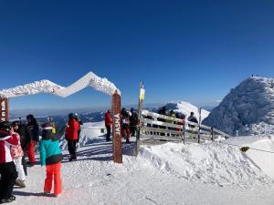 Mýto apartmán Poľana during the winter
