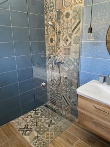 A bathroom at Mýto apartmán Poľana
