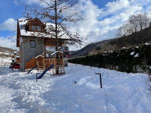 Mýto apartmán Poľana during the winter