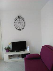 TV a/nebo společenská místnost v ubytování Apartment Luna