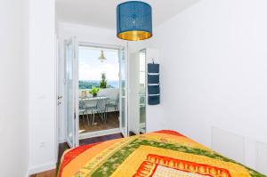 Ένα ή περισσότερα κρεβάτια σε δωμάτιο στο Apartment Rose Dubrovnik