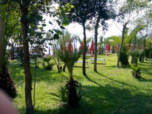 Lido Villaggio il Ragno外面的花园