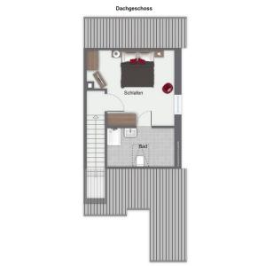 Půdorys ubytování Urlauberdorf Haus 60c