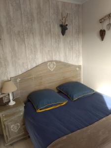 Llit o llits en una habitació de la cabane des druides