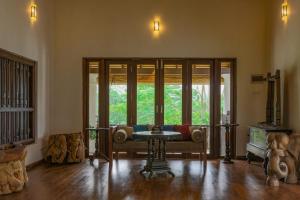 Χώρος καθιστικού στο Villa Monarapila
