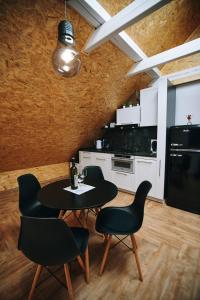 Kuchyňa alebo kuchynka v ubytovaní GARAGE Harrachov