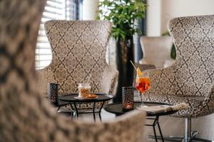 Posezení v ubytování Hotel Global Inn