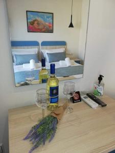 Postel nebo postele na pokoji v ubytování City Pearl Dntwn Apts