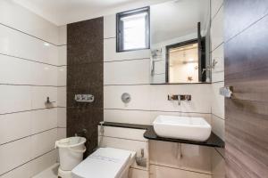 Koupelna v ubytování Hotel Ashish