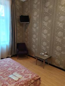 TV a/nebo společenská místnost v ubytování Mini Hotel na Gasheka