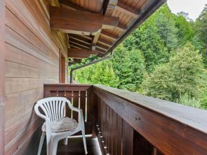Balkón alebo terasa v ubytovaní Apartment in Saalbach near Ski Slopes