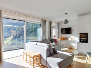 A seating area at Modern Chalet in Mühlbach am Hochkönig near Ski Area