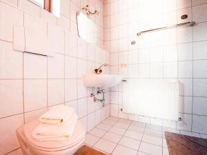Kúpeľňa v ubytovaní Mountain-view Apartment in Ramsau + 31 fotografií