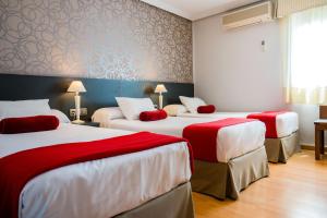 Postel nebo postele na pokoji v ubytování Hotel Costasol