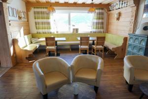 Χώρος καθιστικού στο Hotel Ramsaueralm