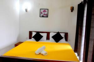 Postel nebo postele na pokoji v ubytování Hotel H2O