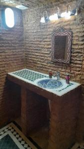 Koupelna v ubytování Riad amal