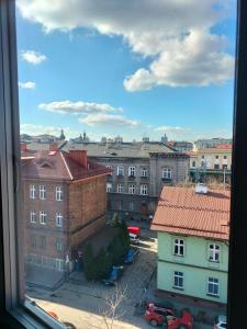 Výhľad na mesto Krakov alebo výhľad na mesto priamo z apartmánu