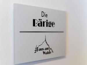 Certifikát, ocenenie alebo iný dokument vystavený v ubytovaní Haus am Walde