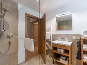 Kúpeľňa v ubytovaní Haus am Walde + 20 fotografií