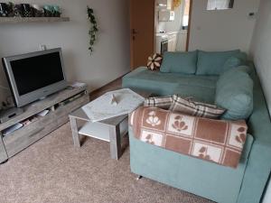 Χώρος καθιστικού στο Ferienwohnung +1 φωτογραφίες