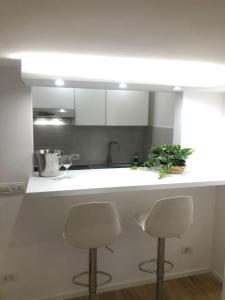 Kuchyňa alebo kuchynka v ubytovaní Modern Mini Loft apartment Roma