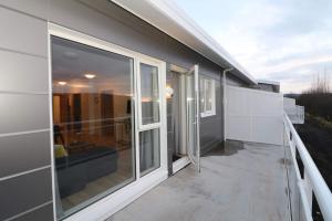 Balkón nebo terasa v ubytování Nortia Apartments