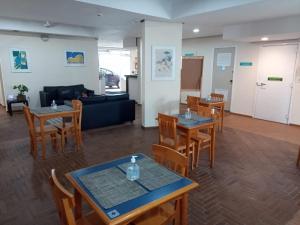 Posezení v ubytování Jaguary Hotel Sumaré