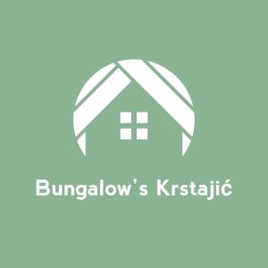 ein Logo eines Hauses mit den Worten burnabys kestrel in der Unterkunft Bungalows Krstajić in Žabljak