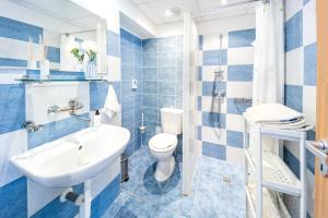 Kúpeľňa v ubytovaní Apartmány Podyjí