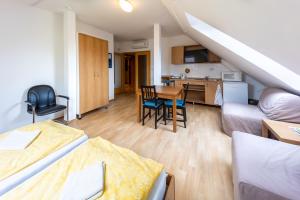 Kuchyňa alebo kuchynka v ubytovaní Apartmány Podyjí