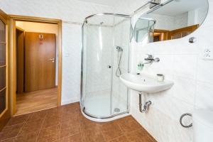 Kúpeľňa v ubytovaní Apartmány Podyjí