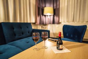 Getränke in der Unterkunft Apart' Hotel