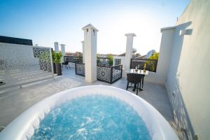 Balkón nebo terasa v ubytování Riad Shanima SPA Marrakech