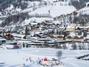 Apartment in Fresach near Ski Slopes v zimě