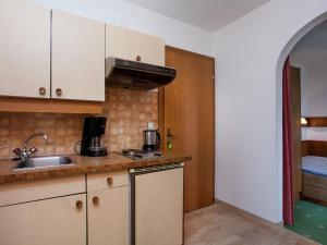 Apartment in Hart im Zillertal with Garden Balcony Parkingにあるキッチンまたは簡易キッチン