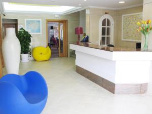 The lobby or reception area at Hotel Bellavista