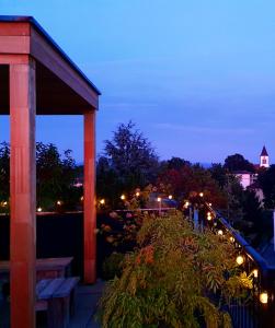 Das Gebäude in dem sich das Hotel befindet