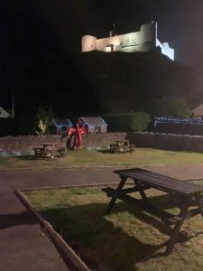 Een tuin van The Queens Hotel Harlech