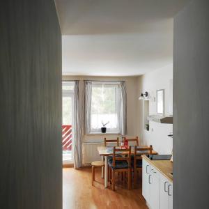 Kuchyň nebo kuchyňský kout v ubytování Apartmán J+S Donovaly
