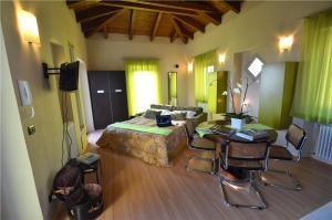 Posezení v ubytování Casa Brina Suites