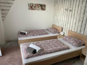 Postel nebo postele na pokoji v ubytování RIEDWIRTSHAUS