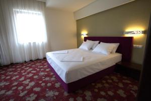 Voodi või voodid majutusasutuse Hotel Relax Craiova toas