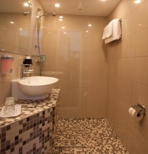 Koupelna v ubytování Hotel zur Pfalz