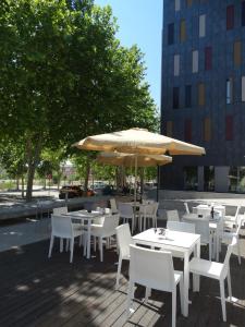 Restaurace v ubytování Blu Hotel Almansa