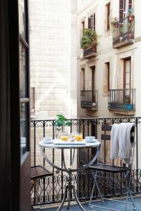 Balkón alebo terasa v ubytovaní AinB Gothic-Jaume I Apartments